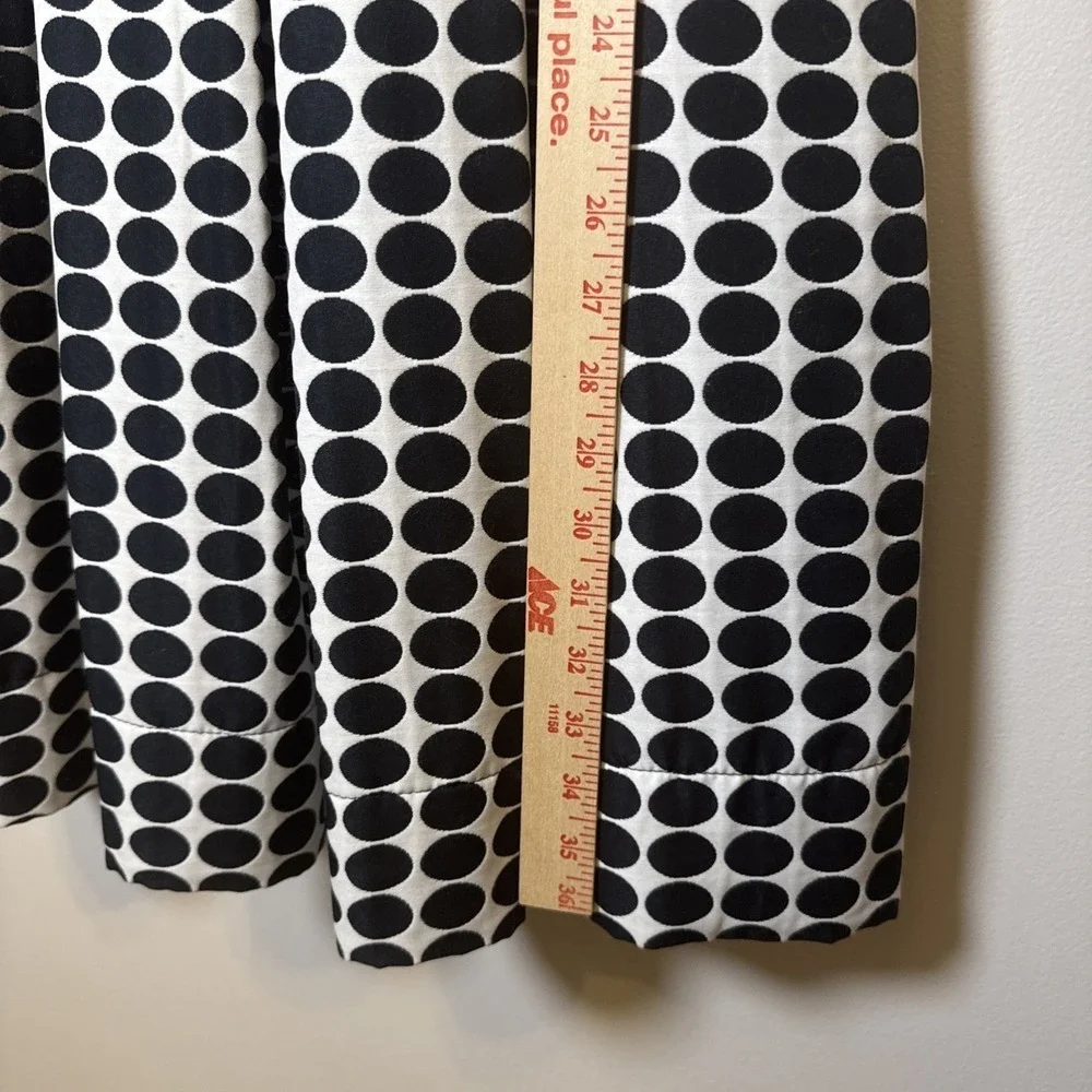 Taylor Women's Black/White Dress Size 6 Cocktail Wedding Guest Bow - Picture 10 of 11